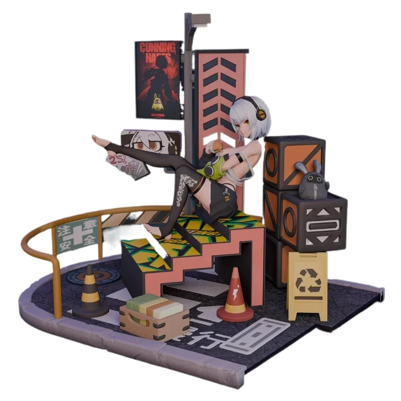 

Anby Demara Game Character Zenless Zone Zero Cartoon Sculpture Action Figurals Collectible Models Anime Statue Figures Pre-sale
