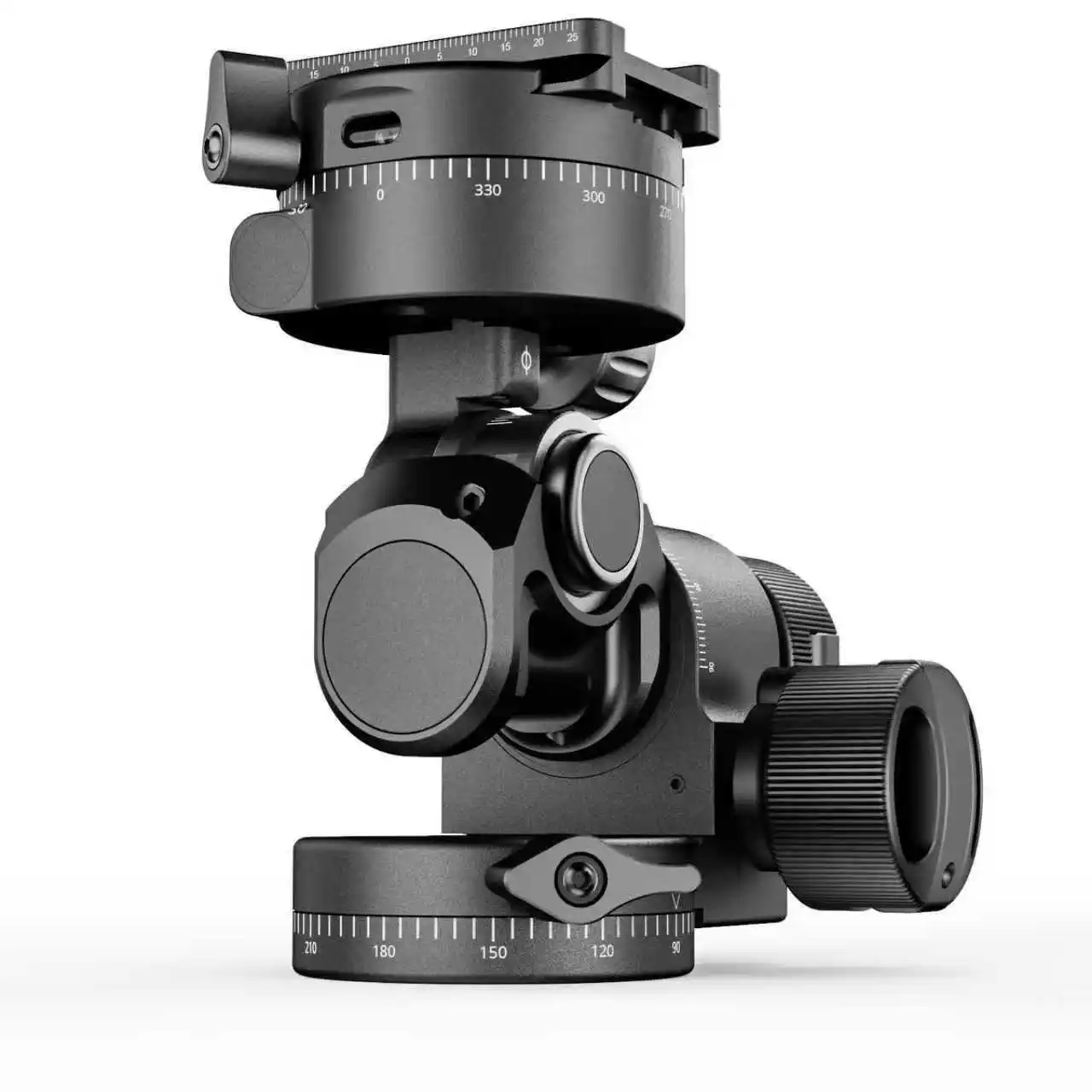 BAFANG TF-02A+ Tripod Ball Head Panoramic Metal Camera Tripod Geared Head for Tripod Monopod DSLR Camcorder