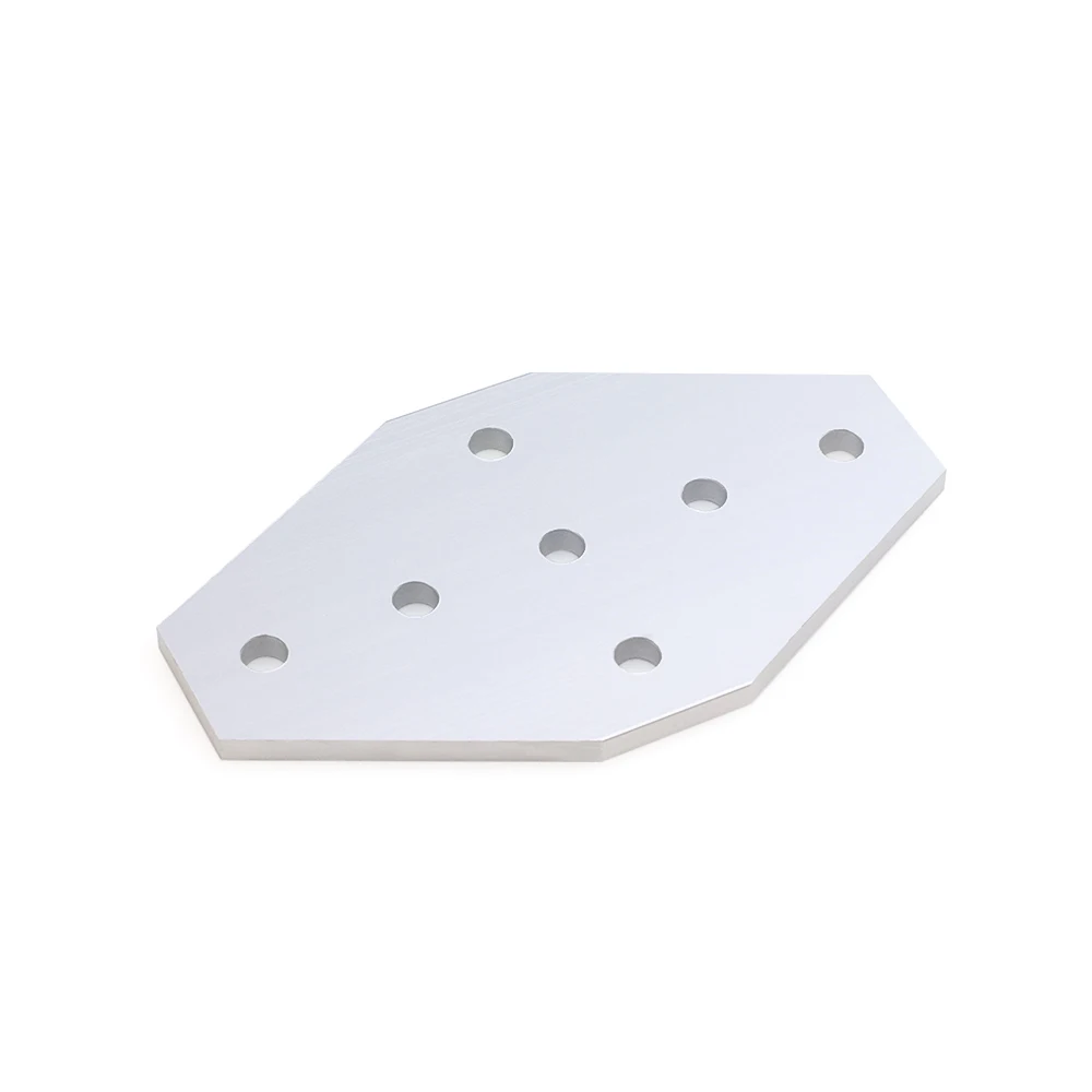 7 Hole Cross Joining Plate for 20 Series Aluminum Profile Accessories 4mm Thickness 3D Printer Parts