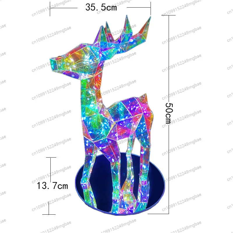 Christmas Valentine's Day gift Symphony glowing deer ornament, a deer has your creative birthday gift arrangement