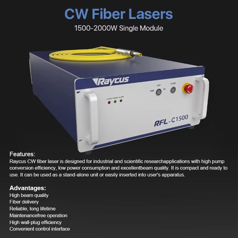 Ensembles de découpe Laser 3000W, Source Laser MAX MFSC-3000C Raytools BM110 XC3000S pour Machine de découpe Laser, bricolage