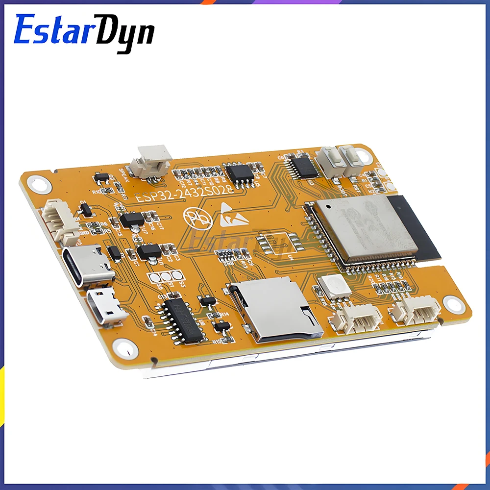 ESP32-Entwicklungsboard, 2,8 Zoll TFT-LCD-Touchscreen, WiFi BLE Dual Core mit Vitrine für Arduino IoT Smart Home-Projekte