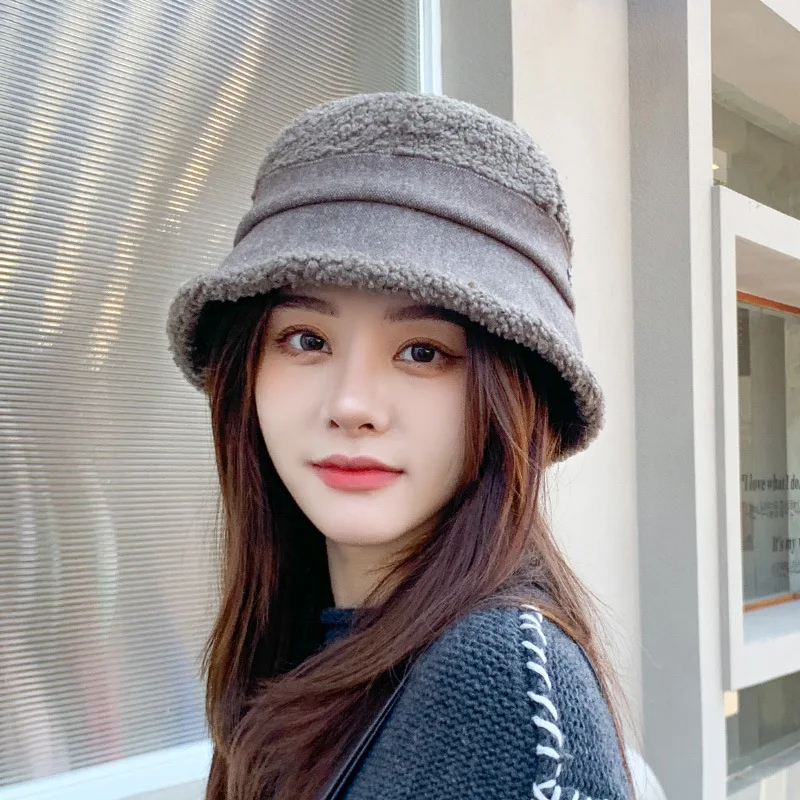 2025 الشتاء الخريف صياد قبعة للنساء عادية تنوعا في الهواء الطلق الدافئة قبعة بحافة موضة أغطية الرأس الطقس البارد الإكسسوارات