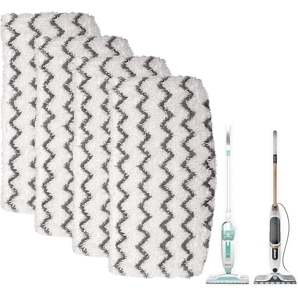 

Steam Mop Replacement Pads, 4-Pack, Compatible with S1000 & S2000 Series Steam Cleaners