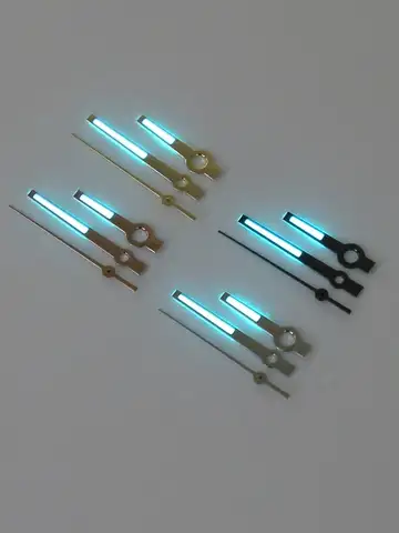 1012NH34 35 36 자동 무브먼트 BGW9 슈퍼 블루 루미너스 SKX007 시계 바늘