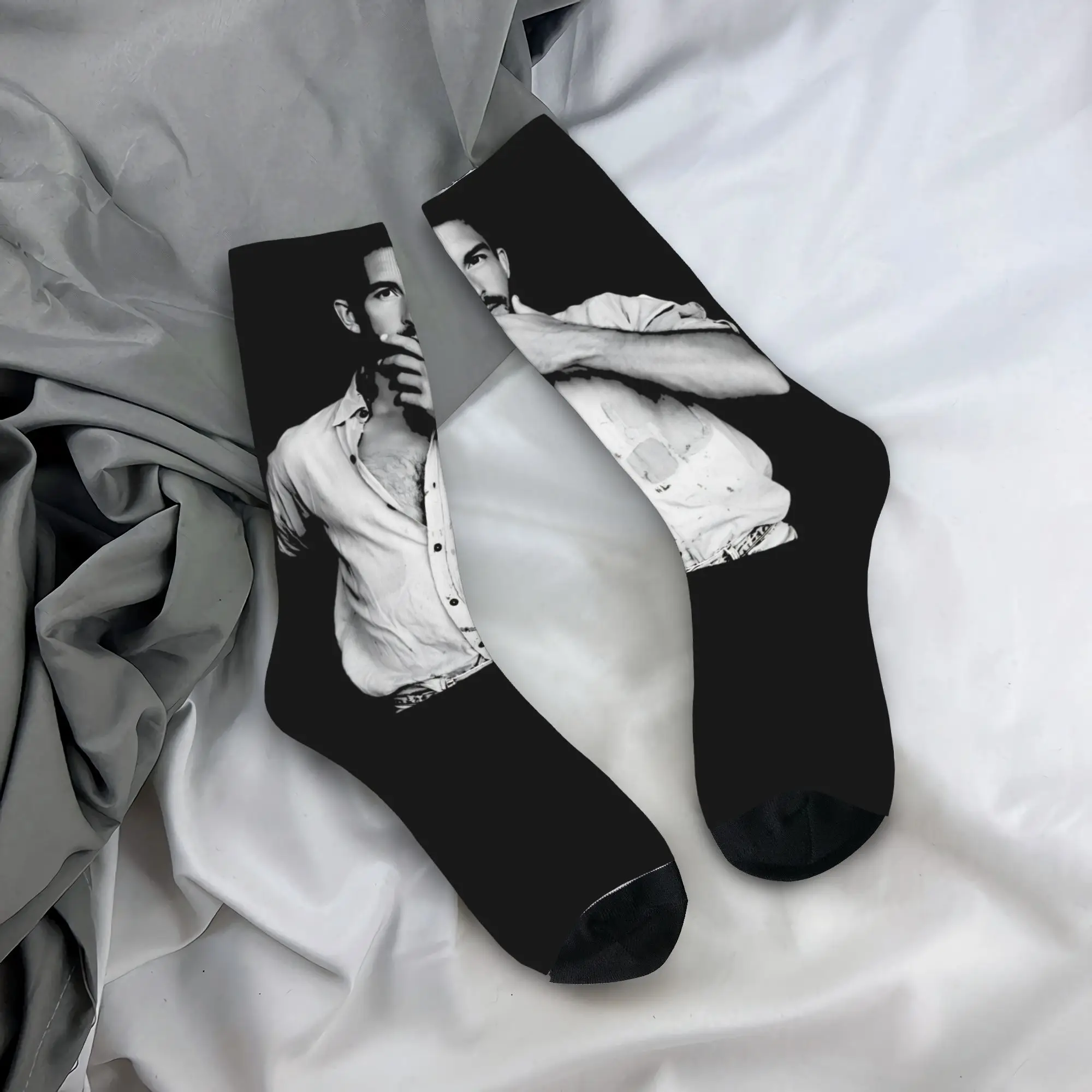 

Носки Jonathan Bailey, зимние чулки, модные женские и мужские теплые мягкие носки, нескользящие носки для скалолазания с рисунком