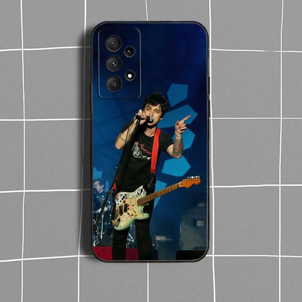 حافظة هاتف G-Green Day B-Band-ES لهاتف سامسونج جالاكسي A73,31,32,72,41,53,52,71,22,5G,Note,J7,8,9 غطاء أسود ناعم