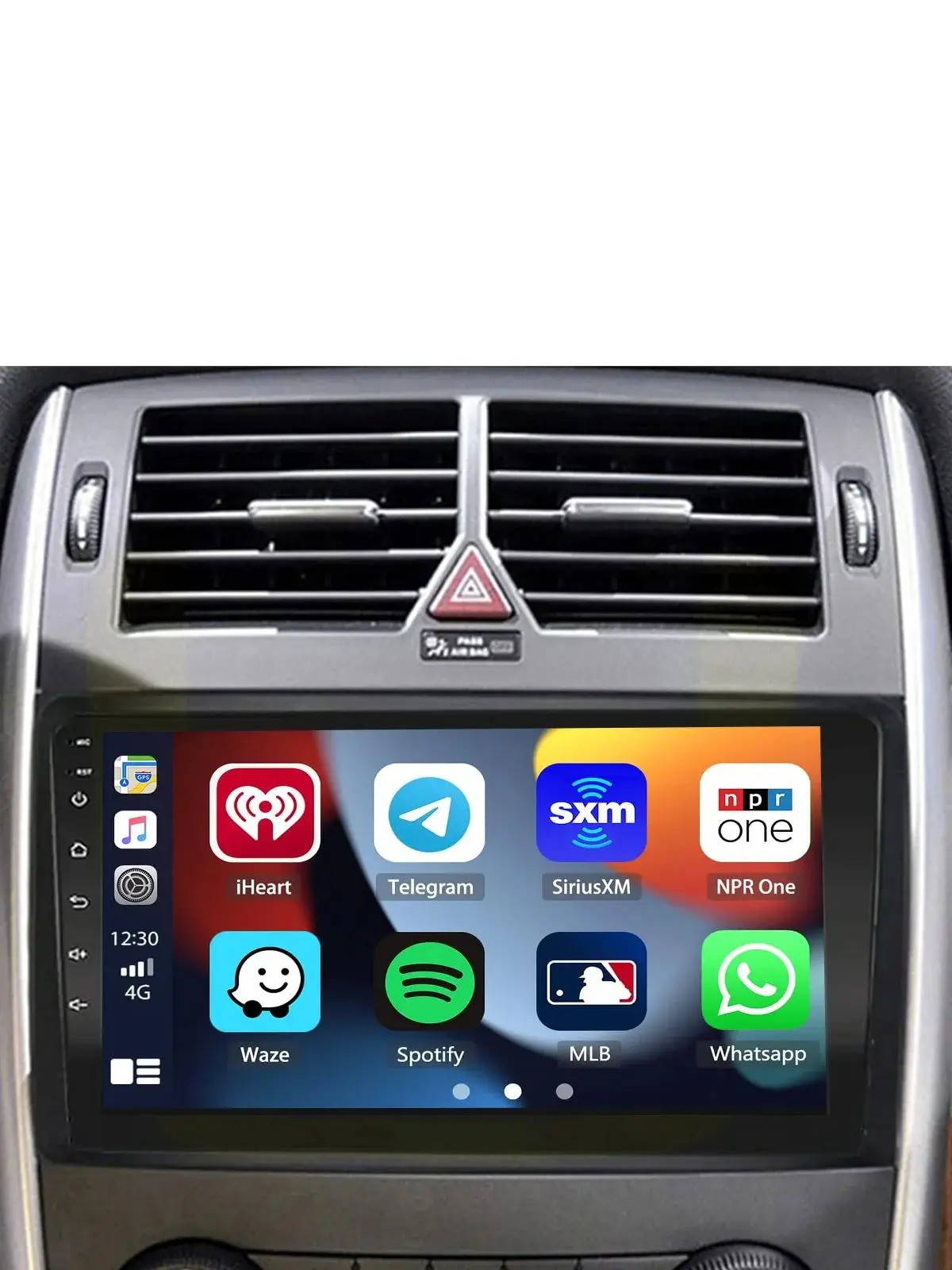ESSGOO Android 15 4+64GB Autoradio 9" Wireless CarPlay Android Auto für Mercedes Benz W169 W639 Vito Viano W906 Sprinter GPS Navi WiFi Bluetooth Lenkradfernbedienung FM RDS Mirror Link Head Unit