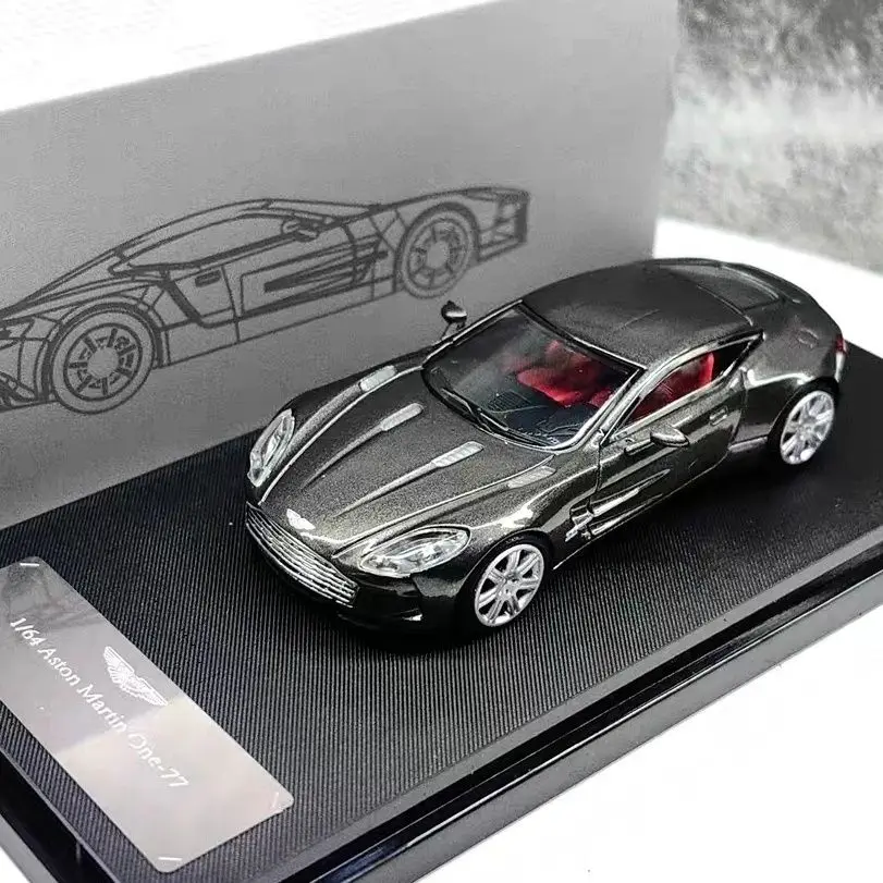 

1:64 ONE-77 Суперкар из сплава, литье под давлением и игрушечный транспорт, модель автомобиля, миниатюрная масштабная модель автомобиля для детей