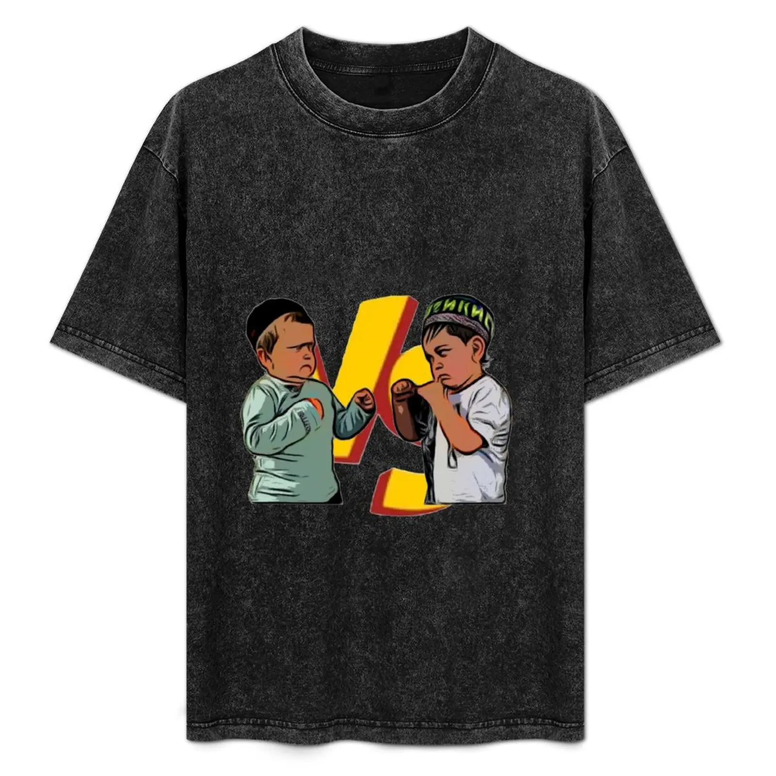 

Hasbulla VS Abdul Razik T-Shirt man t shirt summer man t shirt graphic essential t shirt man shirts cotton T-Shirt