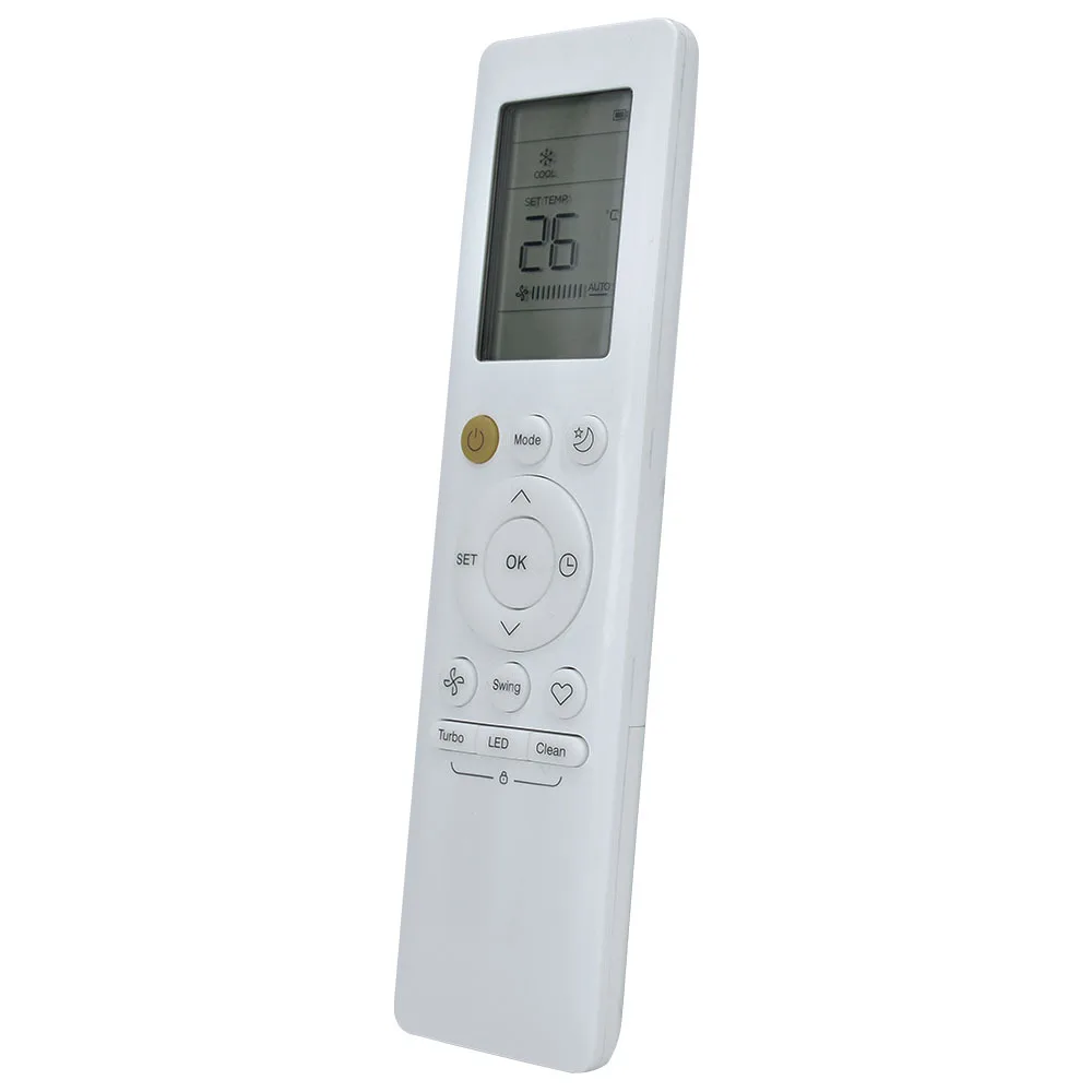 Spare Control Remote For Midea AC Unit, multi-model compatible design, wear-resistant, cost-effective replacement part