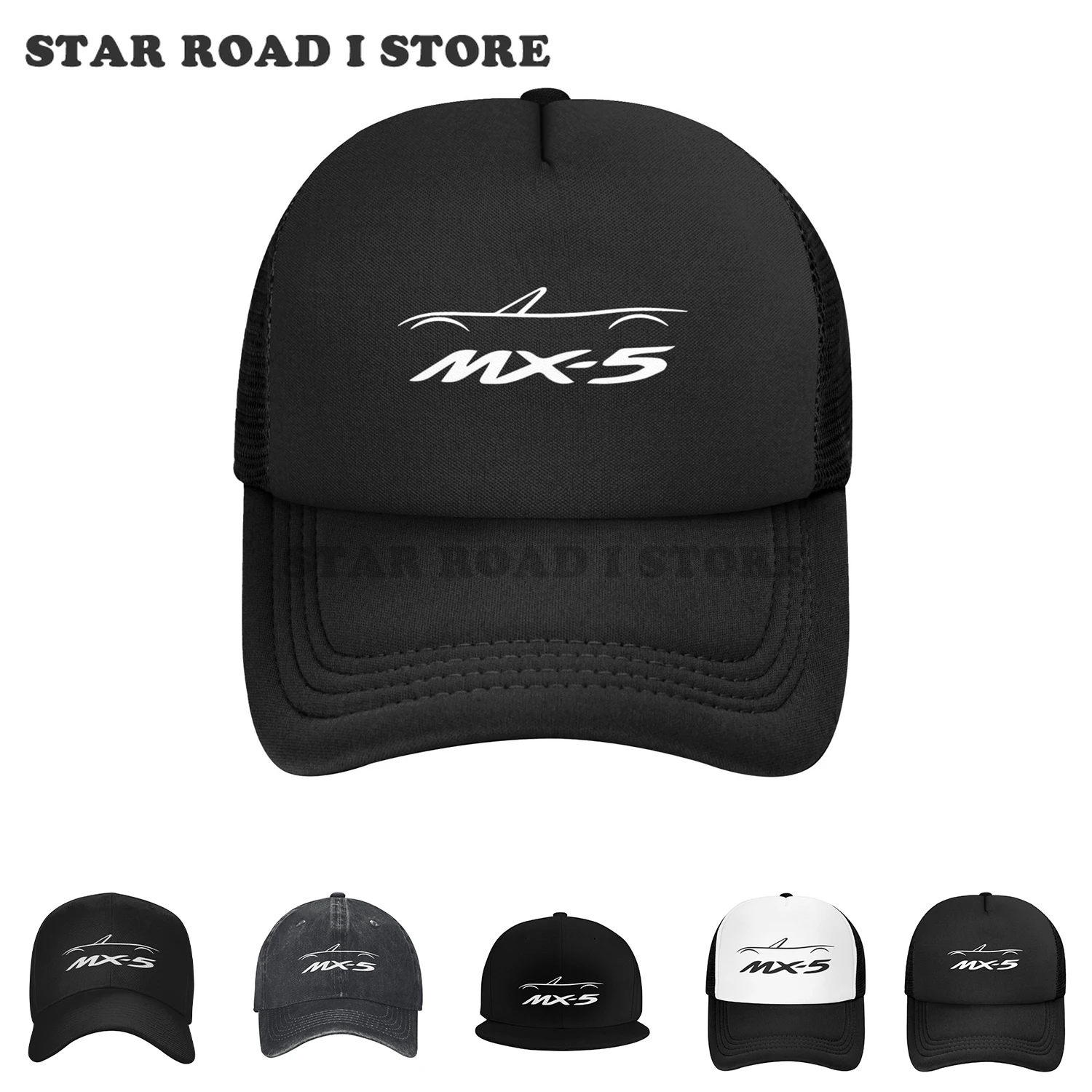 

Mazda MX5 NA Cap Baseball Cap Fur Hat Fishing Caps Women's Hats Men's Legend Snapback Hat Men Women Outdoor Activities Hats Cap