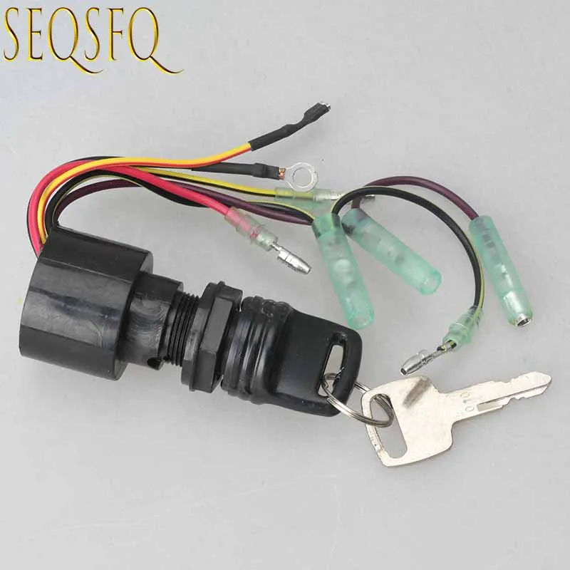 87-17009A5 Ignition Key Switch for Mercury Outboard Motor 3 Position Off-Run-Start 87-17009A5 8717009A5 Boat Engine Parts
