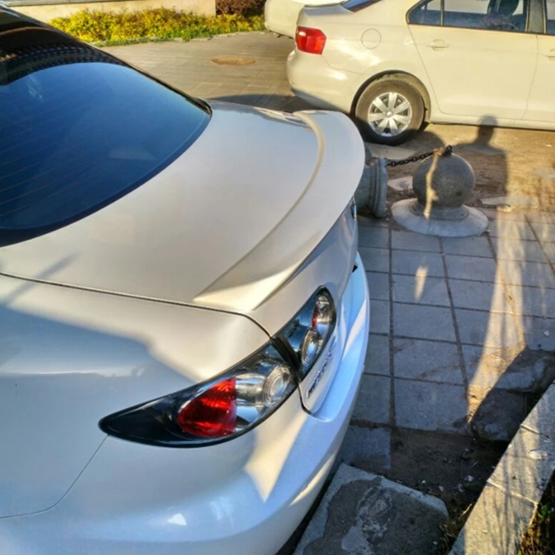 

Automotive Decorative Unpainted Rear Spoiler High Quality ABS Material Roof Tail For Mazda 6 2003-2011