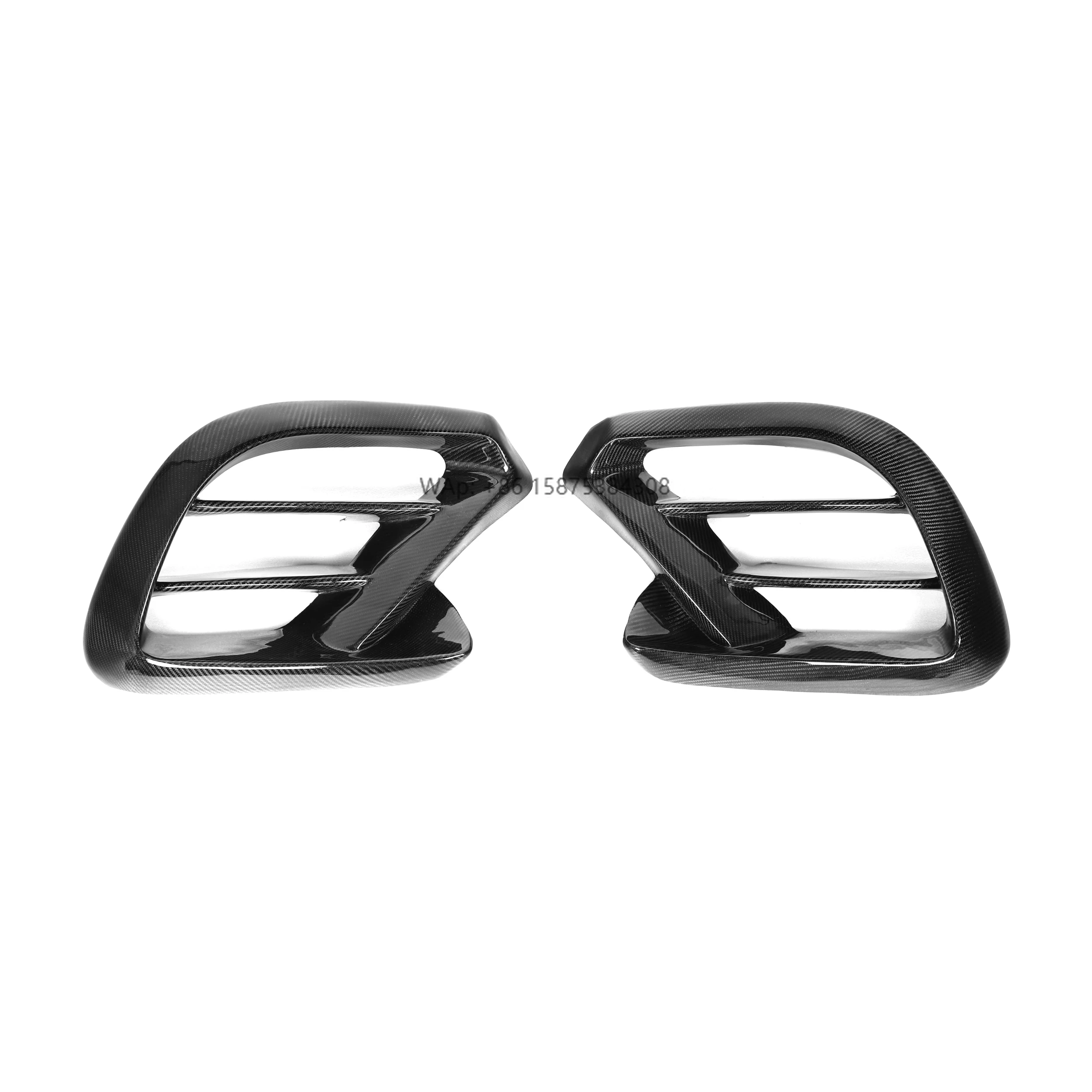 

High Quality B Style Car Carbon Fiber Front Fender Vent for GLS63 X167 2020-2023 Air Vent