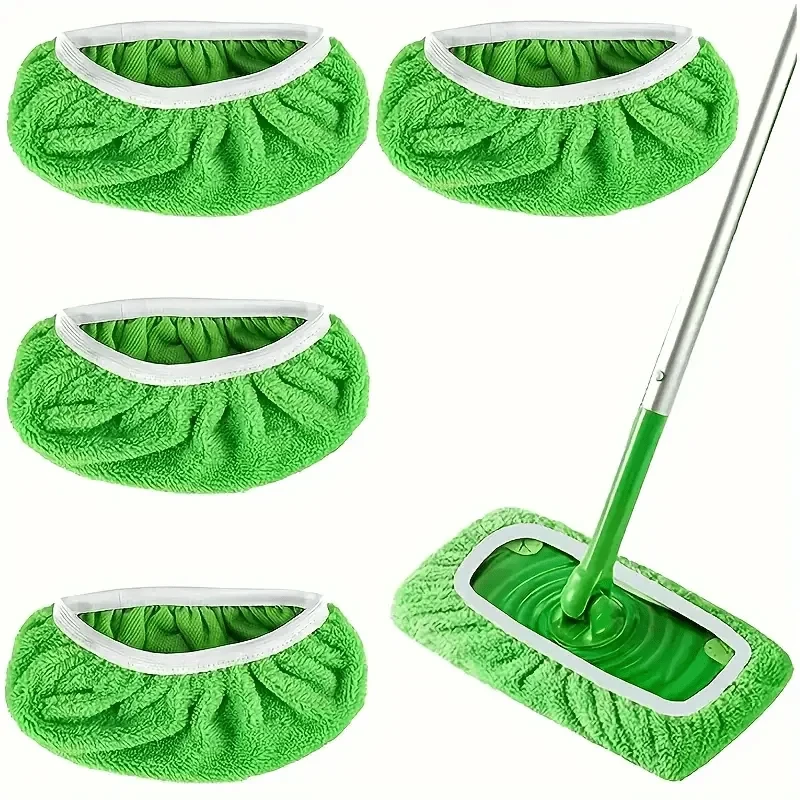 Thickened Coral Fleece Mop Cloth Is Designed For Double-sided Use To Absorb Dust And Hair Without Leaving Any Residue