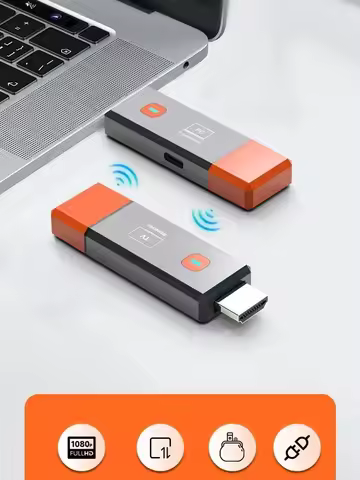 Wireless HDMI-Compatible Video Transmitter and Receiver Extender kit TV Stick Dongle Adapter For PC Camera Laptop To Monitor TV