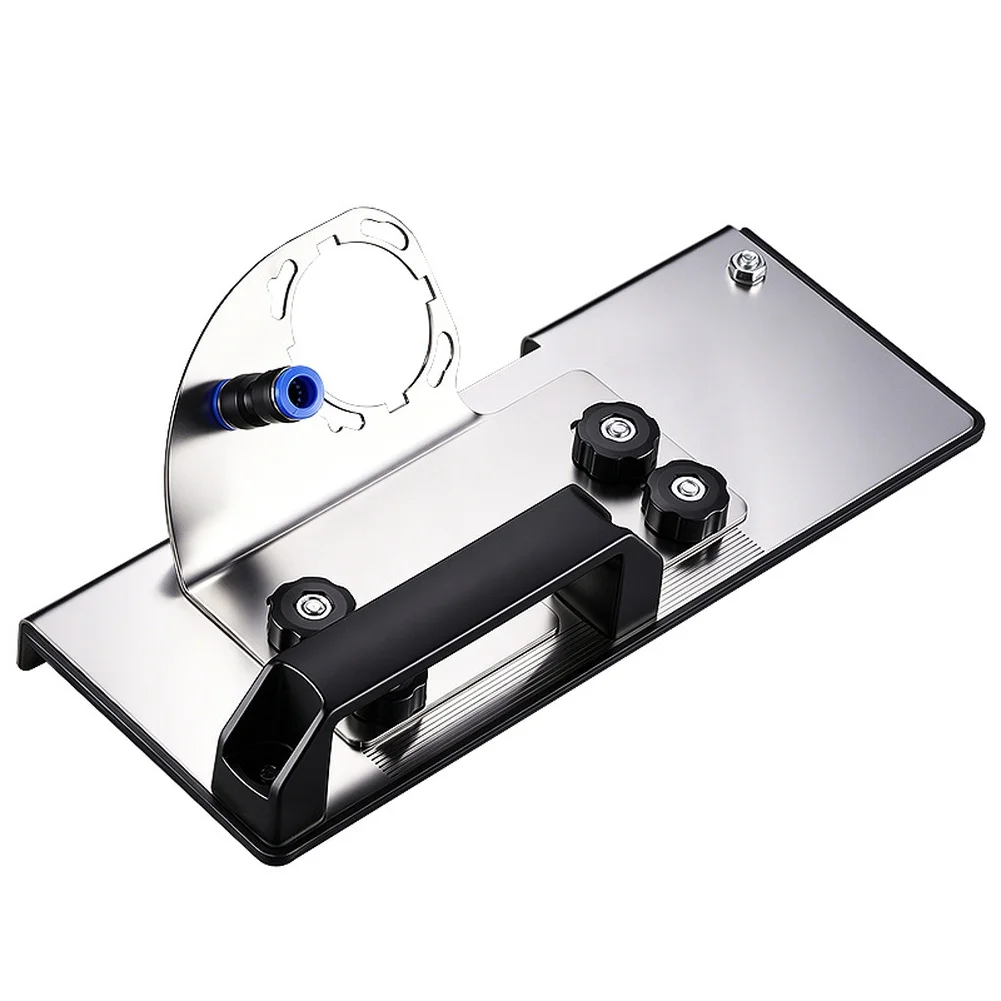 45 Degree Angle Grinder Stand Stainless Steel Chamfering Tool For Stone Cutting Machine With Water Cooling System Guide