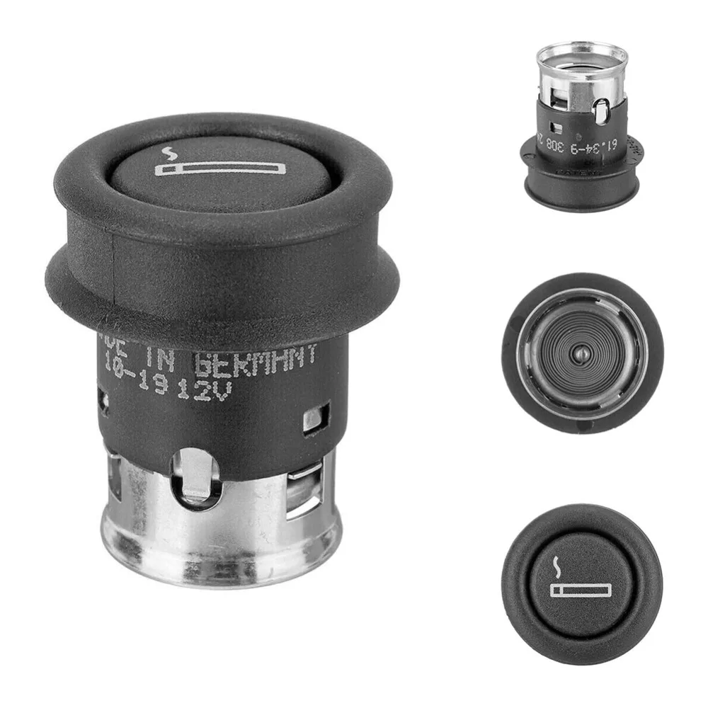 

Universal Car Cigarette Lighter Front Cigarette Lighter Car Accessory Cigar Element Socket 61349308246 For BMW 1 2 3 4 5 6 7 X3
