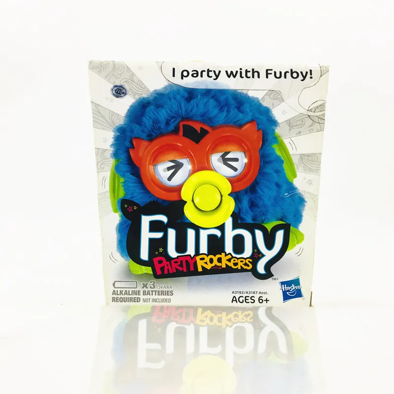 Ban Đầu Furby Đảng Đá Âm Nhạc Mềm Đồ Chơi Điện Tử Thú Cưng Búp Bê Nói Tương Tác Đồ Chơi Nhồi Bông Hình Thú Đáng Chơi Bé Trai