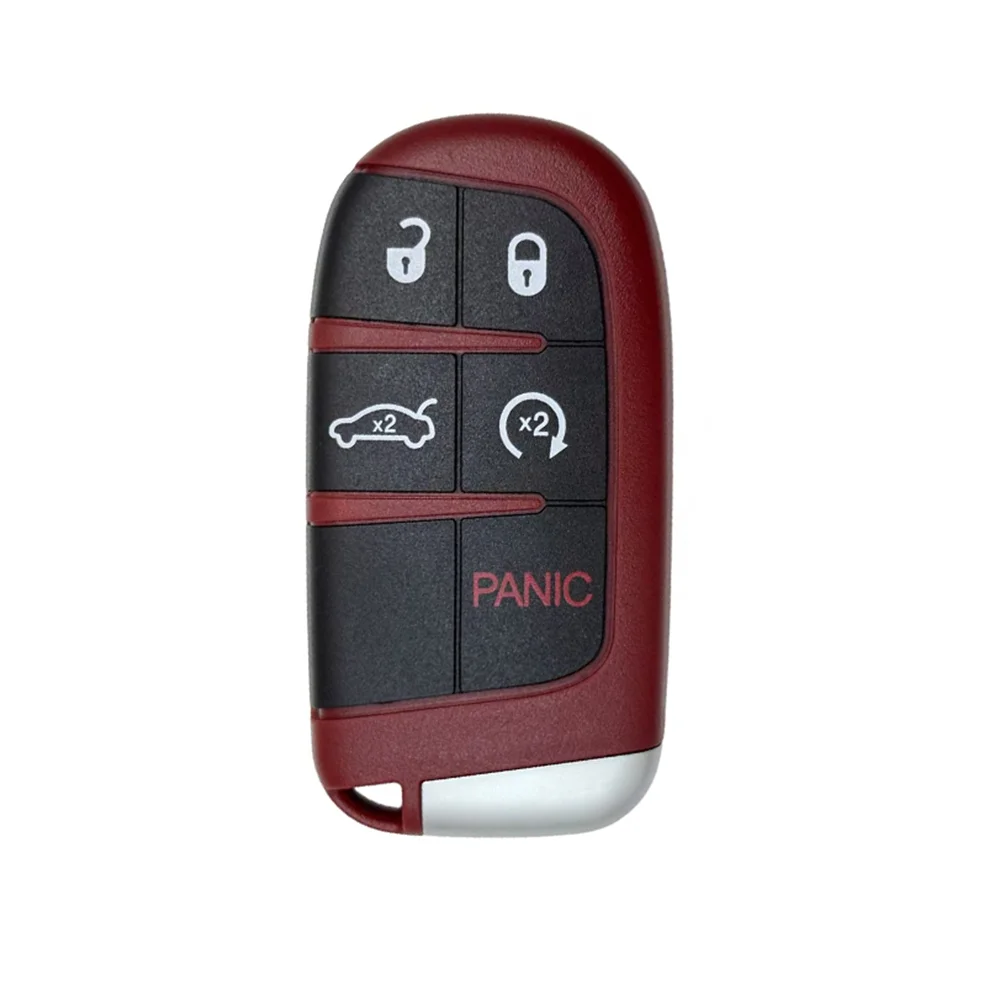 M3N-40821302 5-przyciskowy pilot zdalnego sterowania 433MHz z chipem ID46 do Dodge Challenger Charger Jeep Grand Cherokee SRT Chrysler 300 2011-2019 — 2
