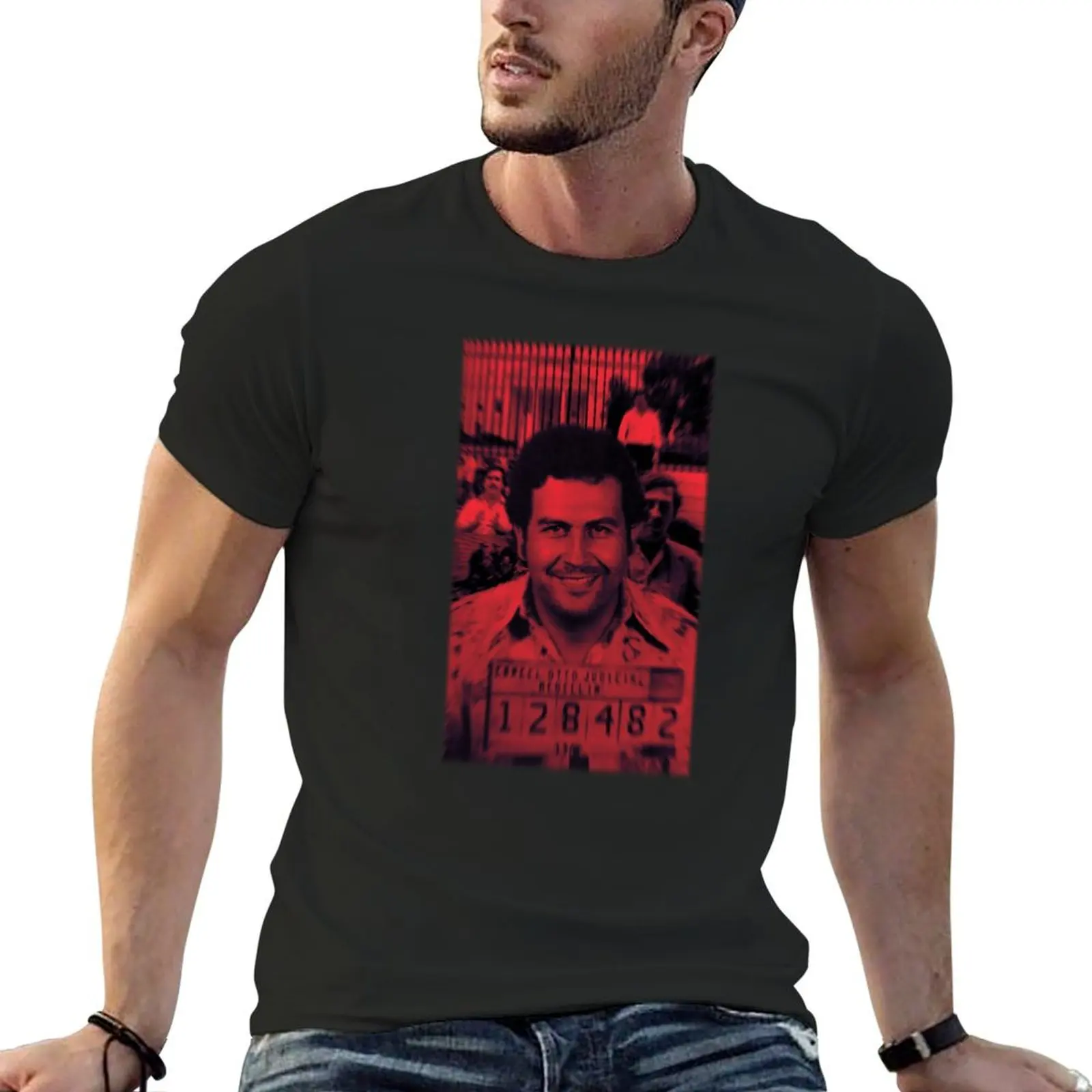 El Patron - Pablo Escobar Artsy T-Shirt quick-drying oversized t shirt vintage plus size tops Men's t shirts