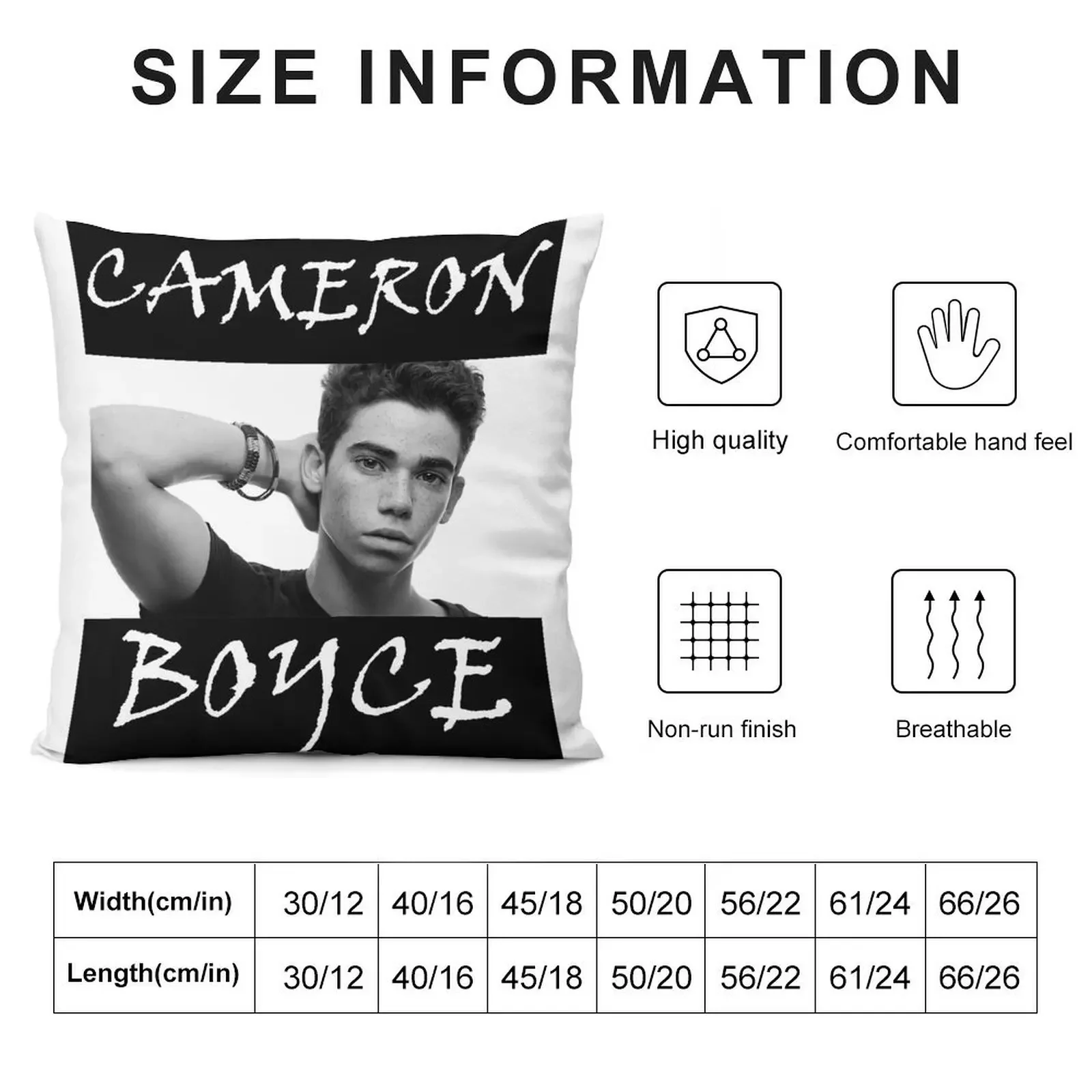 Cameron Boyce Fan Throw Pillow Cushion Child Pillow Case pillow