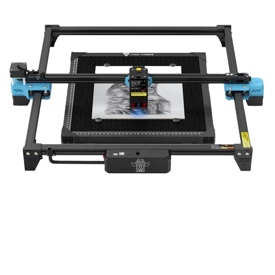 ActionLasers AC Laser Mark Machine Laser Engraving Machine Air Cooling DXF PLT BMP Crystal Grabadora
