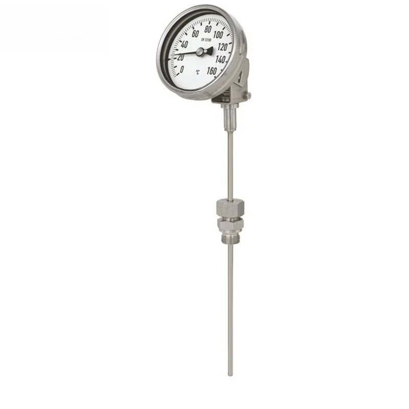 Bimetal Thermometer Type 55, Thermometer, Industrial and Petrochemical Thermometer