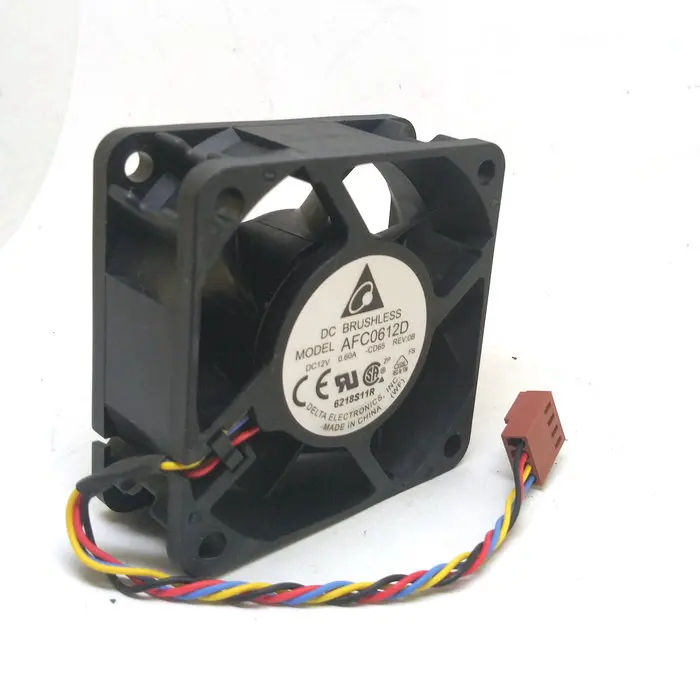 

Suitable for 6CM 6025 Double Ball Fan, 4-wire PWM Speed Regulation, High Speed and Large Air Volume, AFC0612D