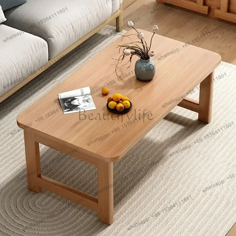 Wooden Luxury Coffee Tables Modern Simple Glamour Aesthetic Standing Coffee Table Minimalist Unique Couchtisch