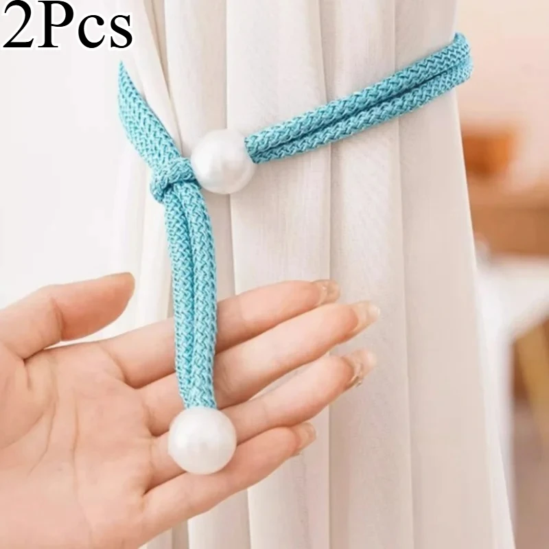 2Pcs Elegant Curtain Tiebacks, Window Decor For Living Room, Bedroom, Cafe - Durable Window Treatments For Modern Home Decoratio