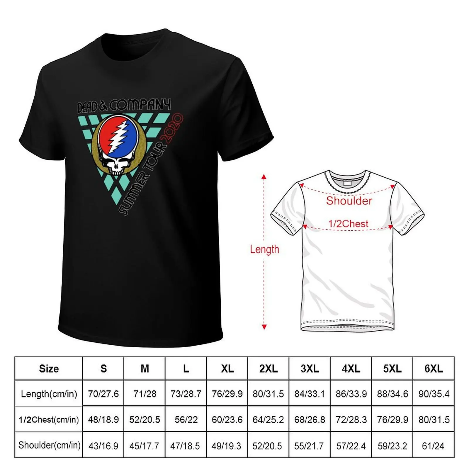 Two.ko D.ead and & Sum.mer A.merican Tour T-Shirt t shirts for man slim fit T-Shirt
