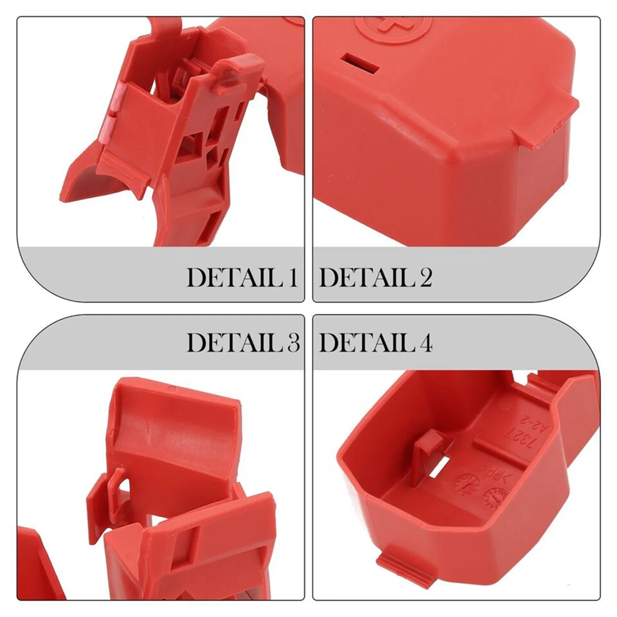 Car Positive Battery Terminal Cover 32418-R40-003 for Honda Accord 10-17 CR-V 17-23 Battery Positive Caps 32418R40003