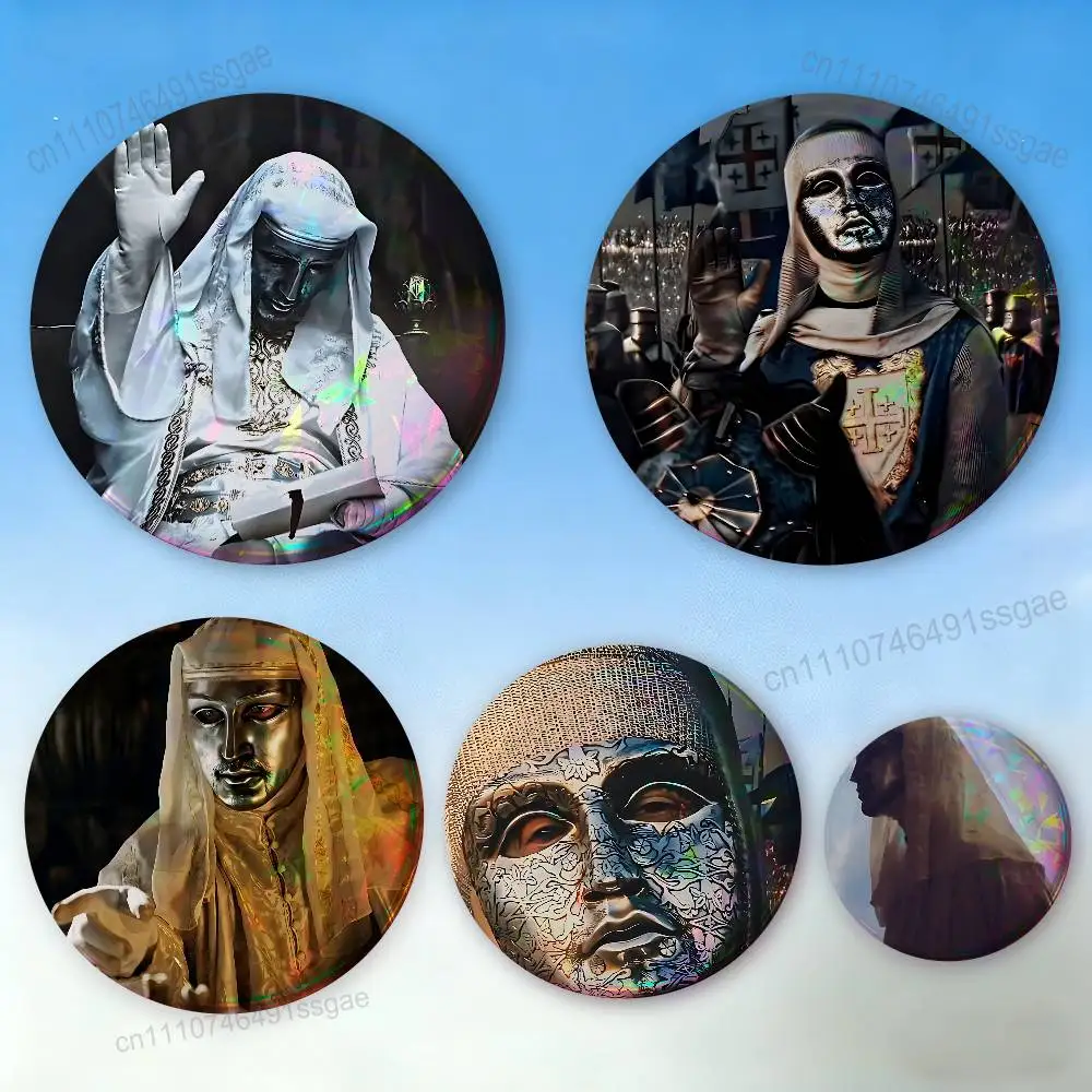 

Cool Baldwin IV of Jerusalem Badge Pins For Friend, Backpack, Clothing, Collectible Accessories, Jewelry Gift