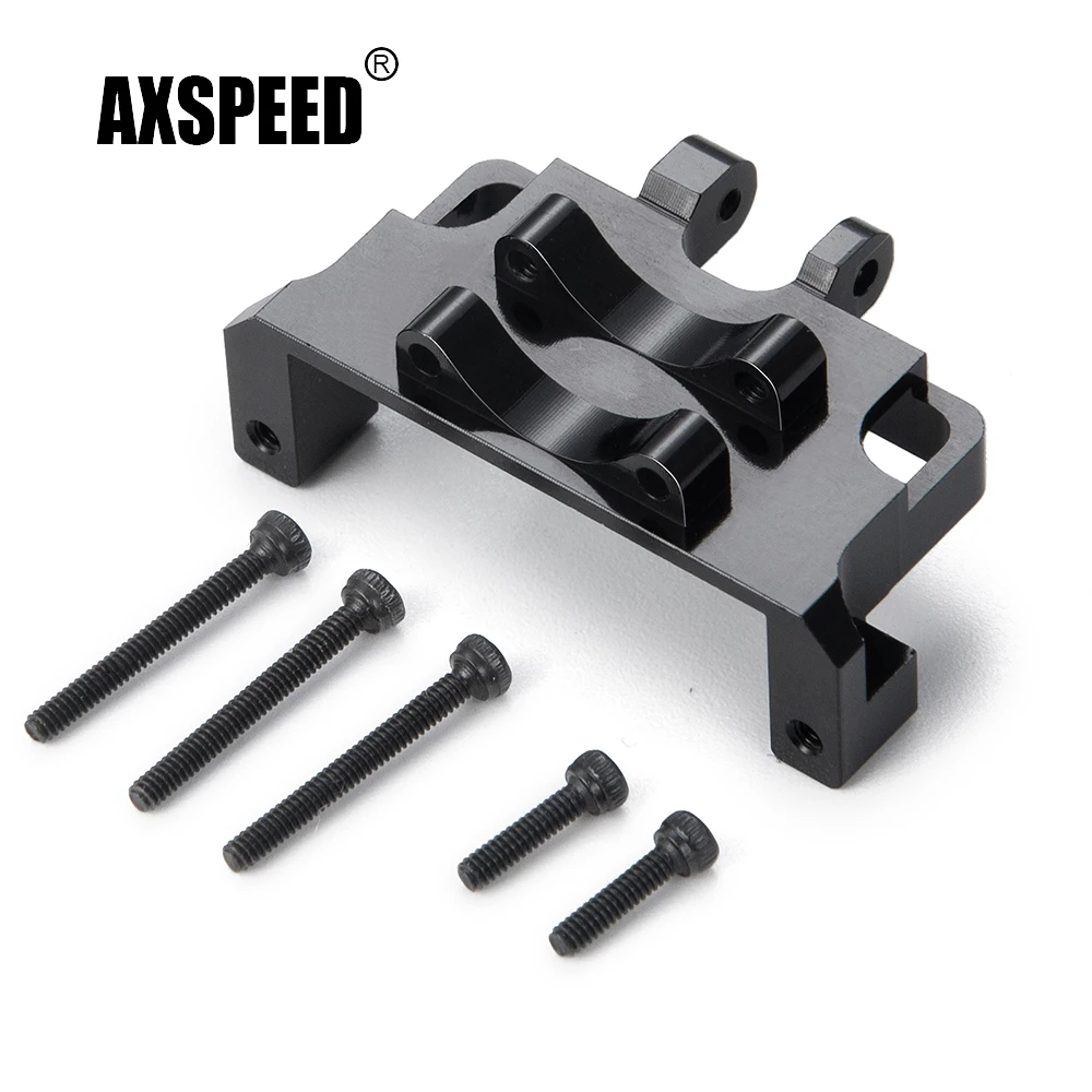 AXSPEED Metal Servo Mount Bracket for Axial SCX24 Deadbolt Chevrolet Wrangler Gladiator Bronco 1/24 RC Car Truck Model Parts