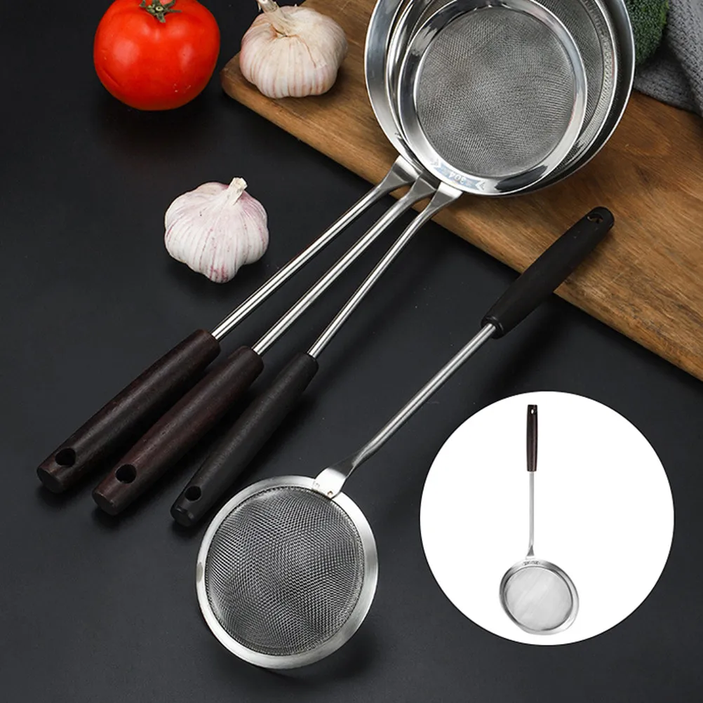 

Шумовка для фильтрации масла из нержавеющей стали, с мелкой сеткой, термостойкая, для жарки, для кухни