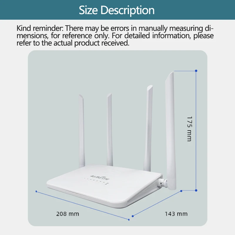 New 4G Router 300Mbps Wifi Router 4g Lte with Sim Card Slot ASR1803 Type-C 4g Lte Router Indoor Household Use