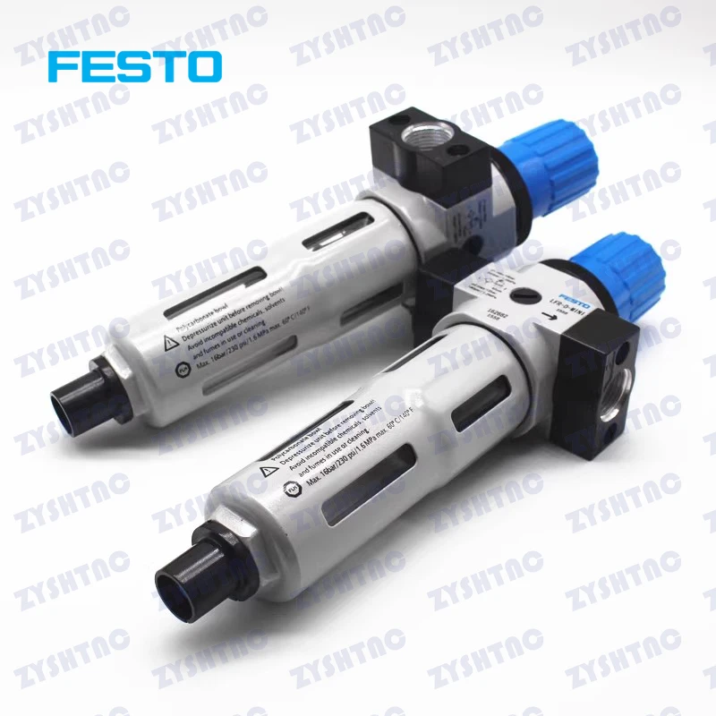 Imagem -03 - Festo-válvula Redutora de Pressão Lfr1 4-d-mini 159631 Lfr-1 8-d-mini 159630 Lfr Lr-1 8-1 4-1 2-d-o-mini-midi-a-frc Maxi Frc