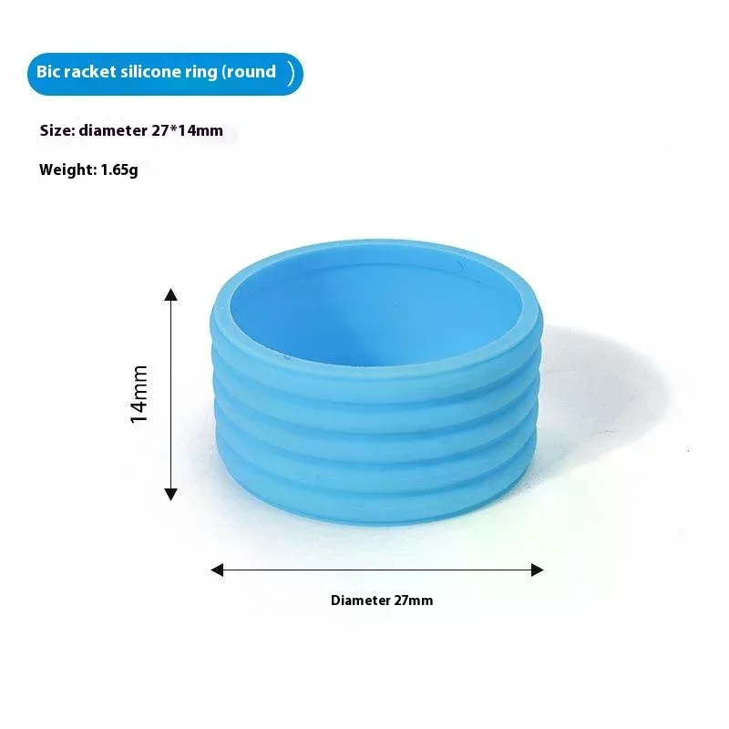 4 قطعة/الوحدة سيليكون مضرب تنس قبضة حلقة مقبض إغلاق المطاط امتصاص العرق الفرقة ثابت لمط مقبض التنس الملحقات