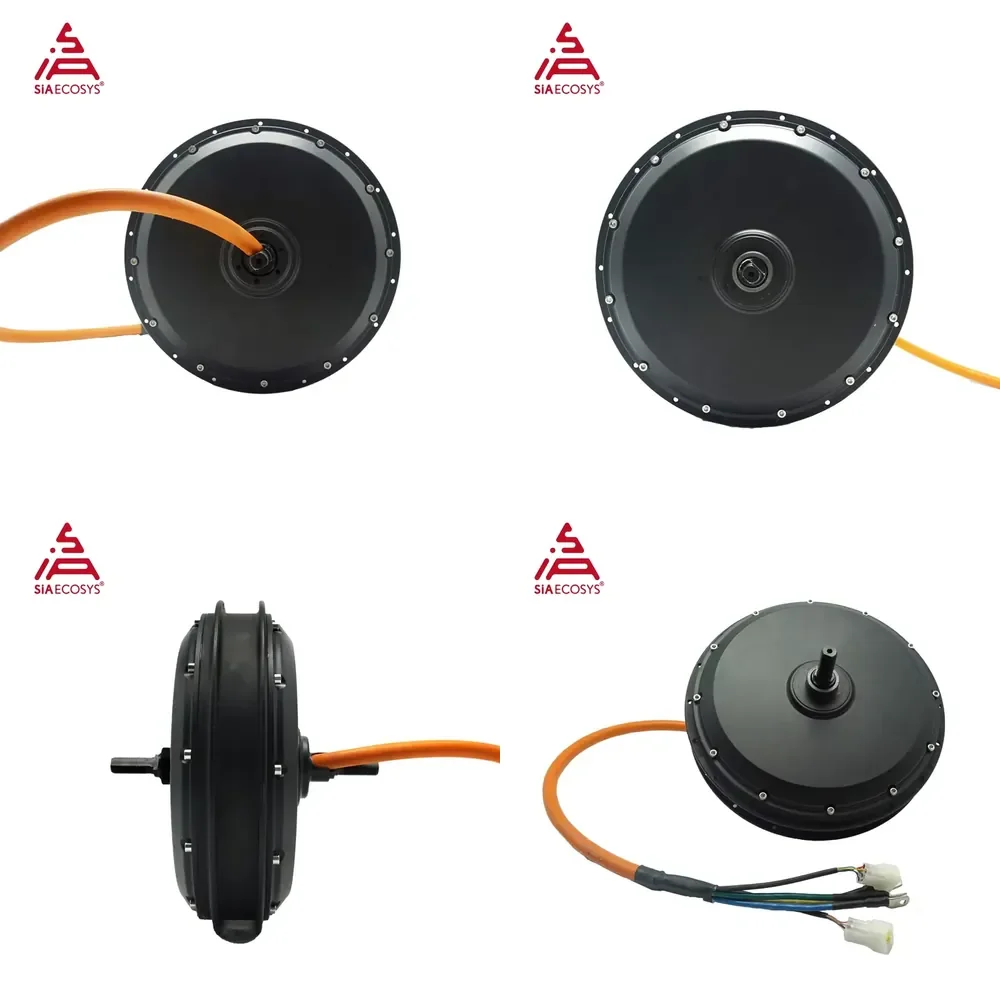 【Customizable】 QS Motor High Power 260 3000W 40H V4 72V 100kph Spoke Hub Motor for Electric Bicycle Dirt Bike New Condition