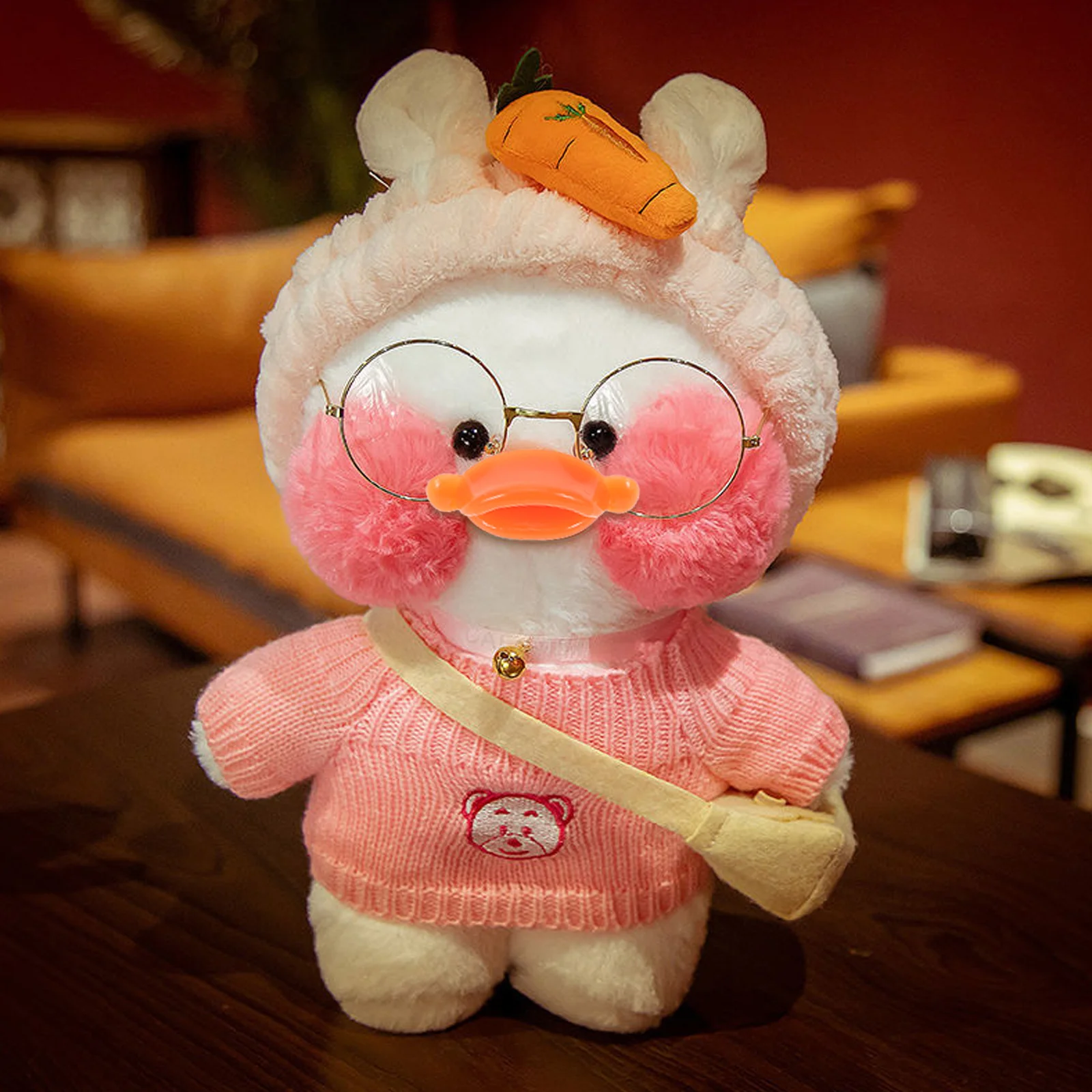 50 قطعة اكسسوارات بطة DIY بها بنفسك أجزاء فم البطة البلاستيكية الخيوط تصميم إدراج مستقرة الحرفية DIY بها بنفسك الفم ديكور إدراج