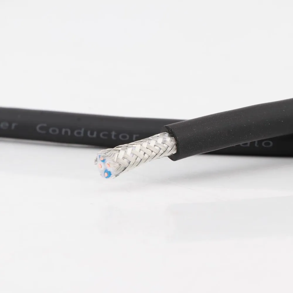 Preffair X401 OFC медный 4-жильный сигнальный кабель Аудио объемный HIFI соединительный провод DIY XLR/RCA кабель