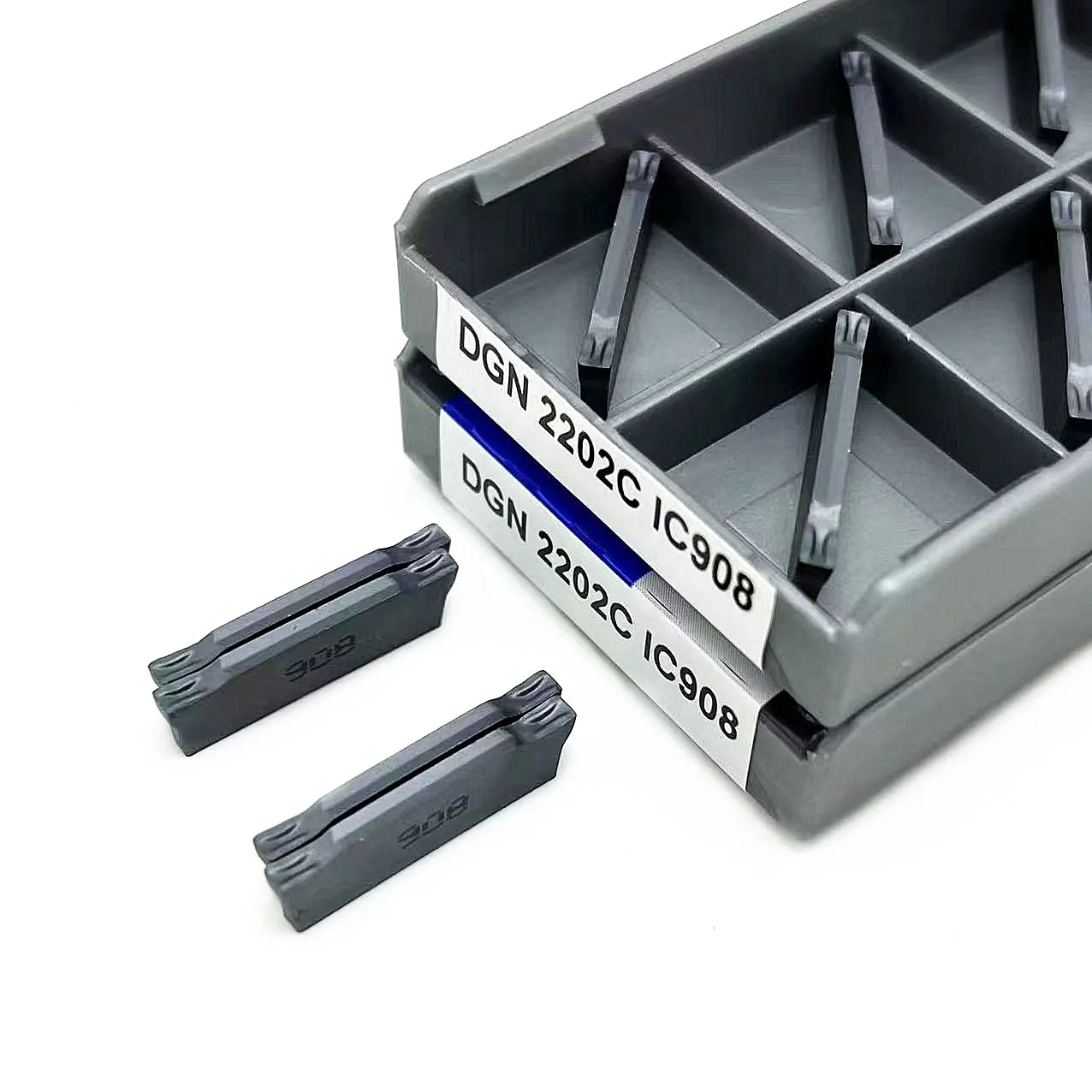 10PCS DGN2202C  2202J IC908  DGN2202C  2202J IC908 CNC carbide insert for slotting grooves DGN2002C 2202J  for cutting tools