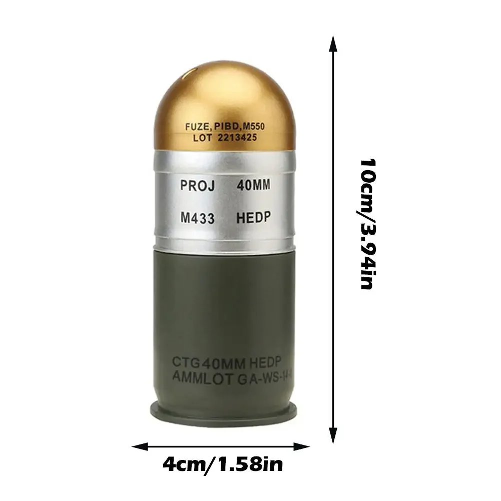 1Pc M433 HEDP 40mm manichino modello militare appassionati di militari collezione modello giocattolo regalo Mini custodia da scrivania Display Decor