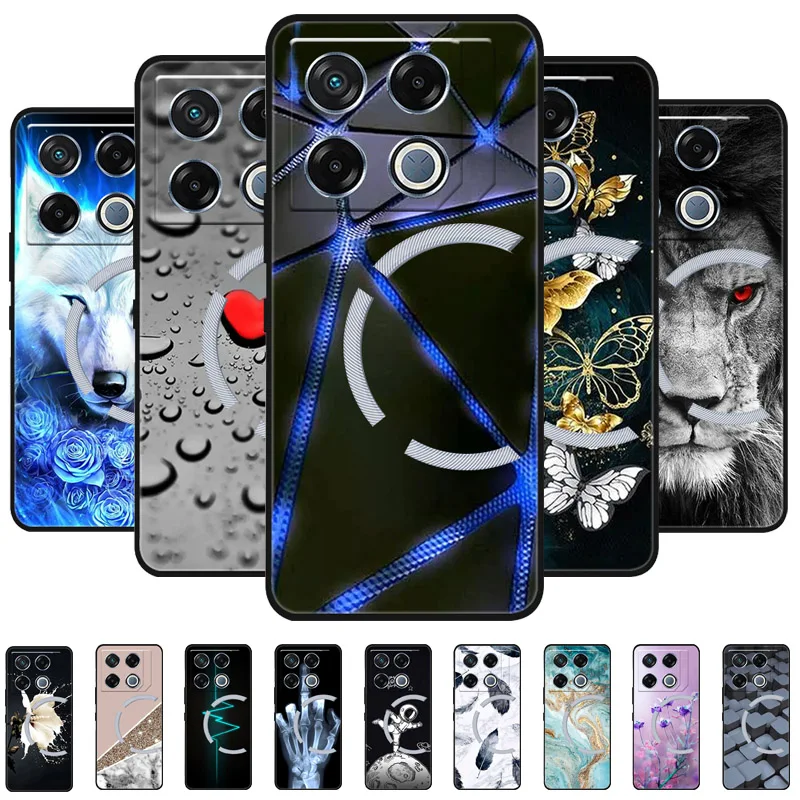 For Infinix GT 20 Pro Case animal Silicone Soft TPU Back Covers For Infinix GT 20 Pro Case X6871 GT20Pro Protective Catoon Funda