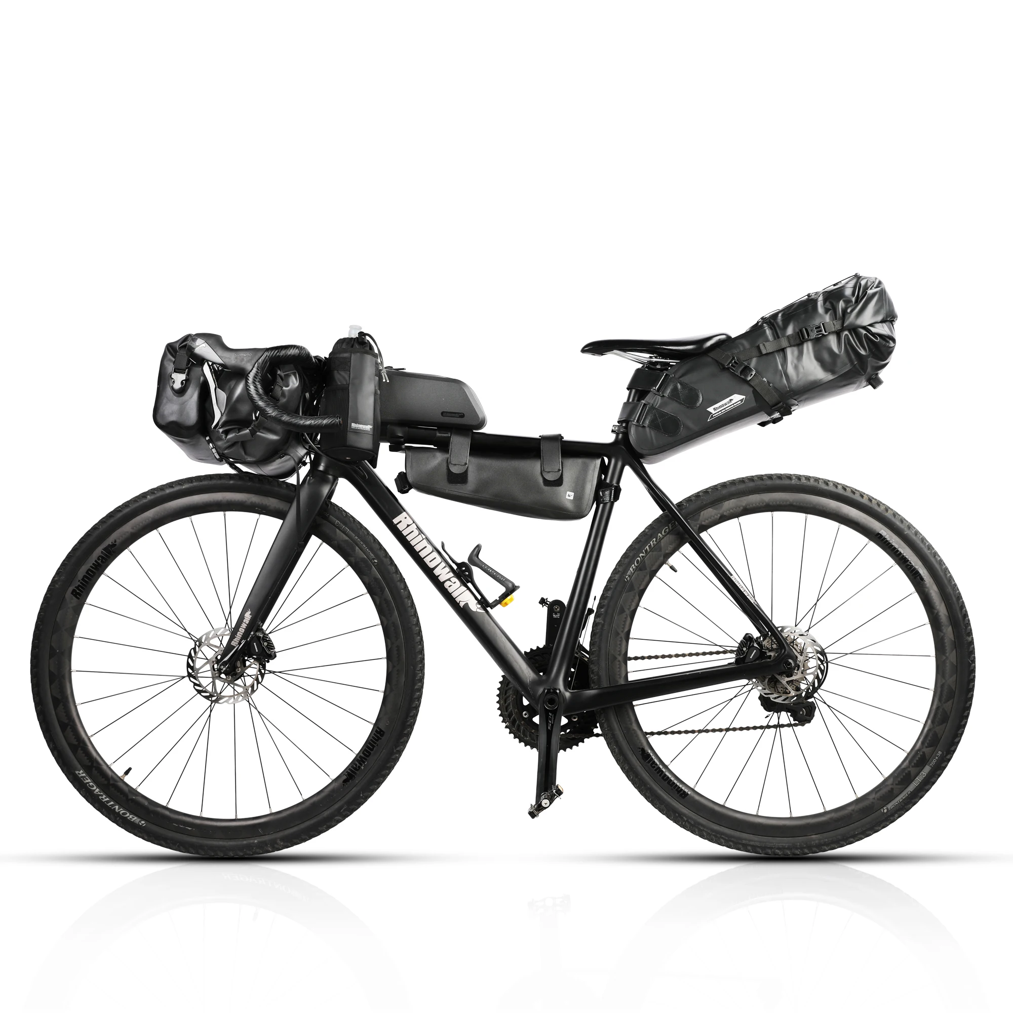 AliExpress Rhinowalk Bike Bag Set Or 1PC Waterproof Handlebar Bag Pannier Saddle Bag Bicycle Seat Bag Fit MTB Road Bike Cycling Pack Set