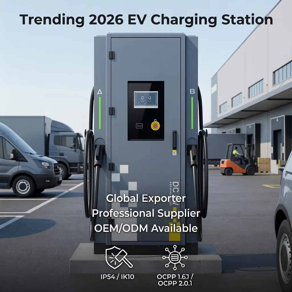 새로운 120kW, 60-240kW 듀얼 건 DC 충전 - Ev Charging Pile 리뷰 및 가격