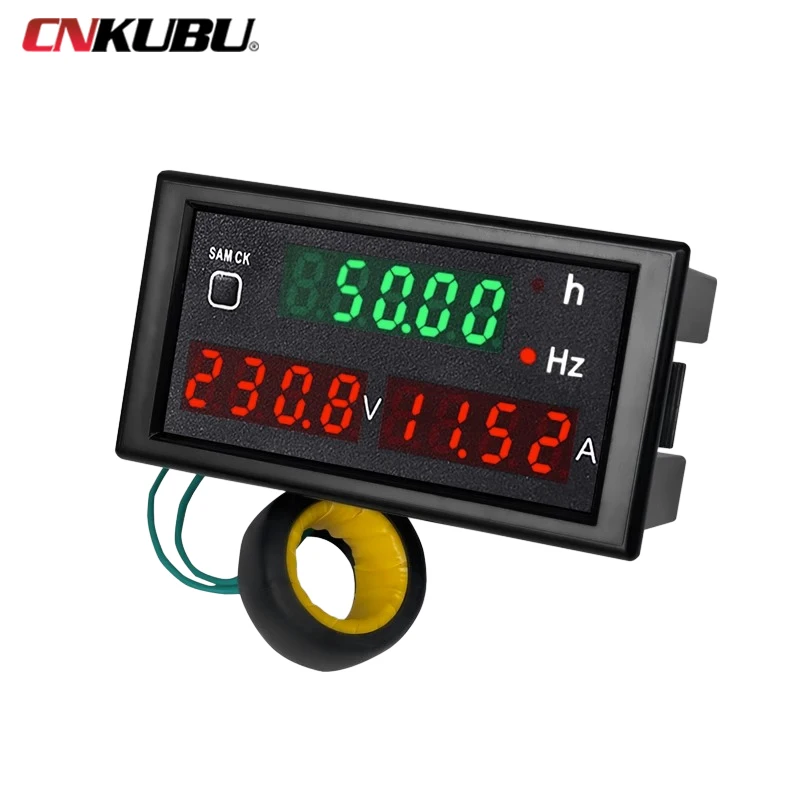 DL69-2059 220V380V high precision multifunctional digital display meter AC voltage ammeter frequency meter time