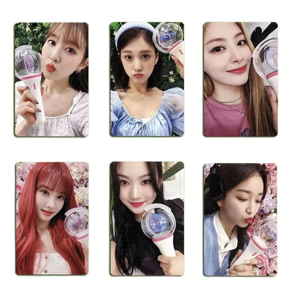 6Pcs/Set STAYC Idol Girl Group New Series Photocards HD Printd Lomo Cards SUMIN SIEUN ISA SEEUN YOON J Fans Collection Gifts